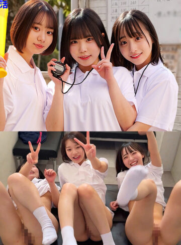 【smub131】みこちゃん＆ゆらちゃん＆いとちゃん｜素人ムクムク-部活-｜人気動画まとめ